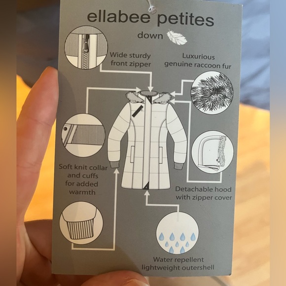 Parka Size MP ellabee petites - Picture 3 of 6